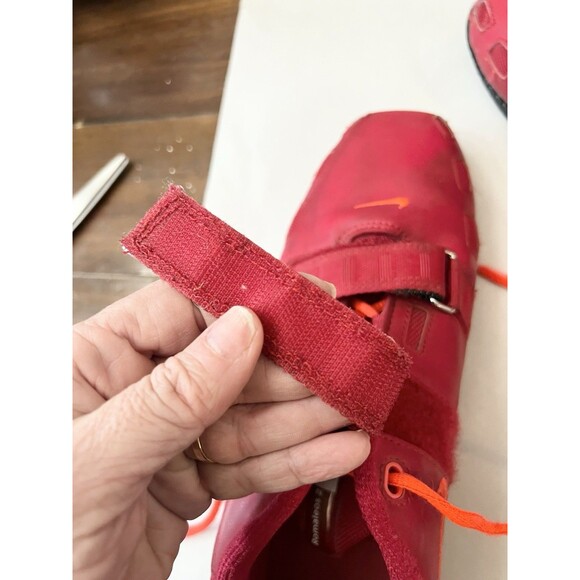 Nike Romaleos 2 Red/ Orange/ Black 476927-606 Men’s Size 11.5 RARE Weightlifting - Picture 9 of 13